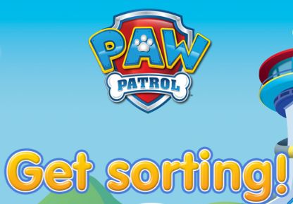 paw patrol: get sorting!