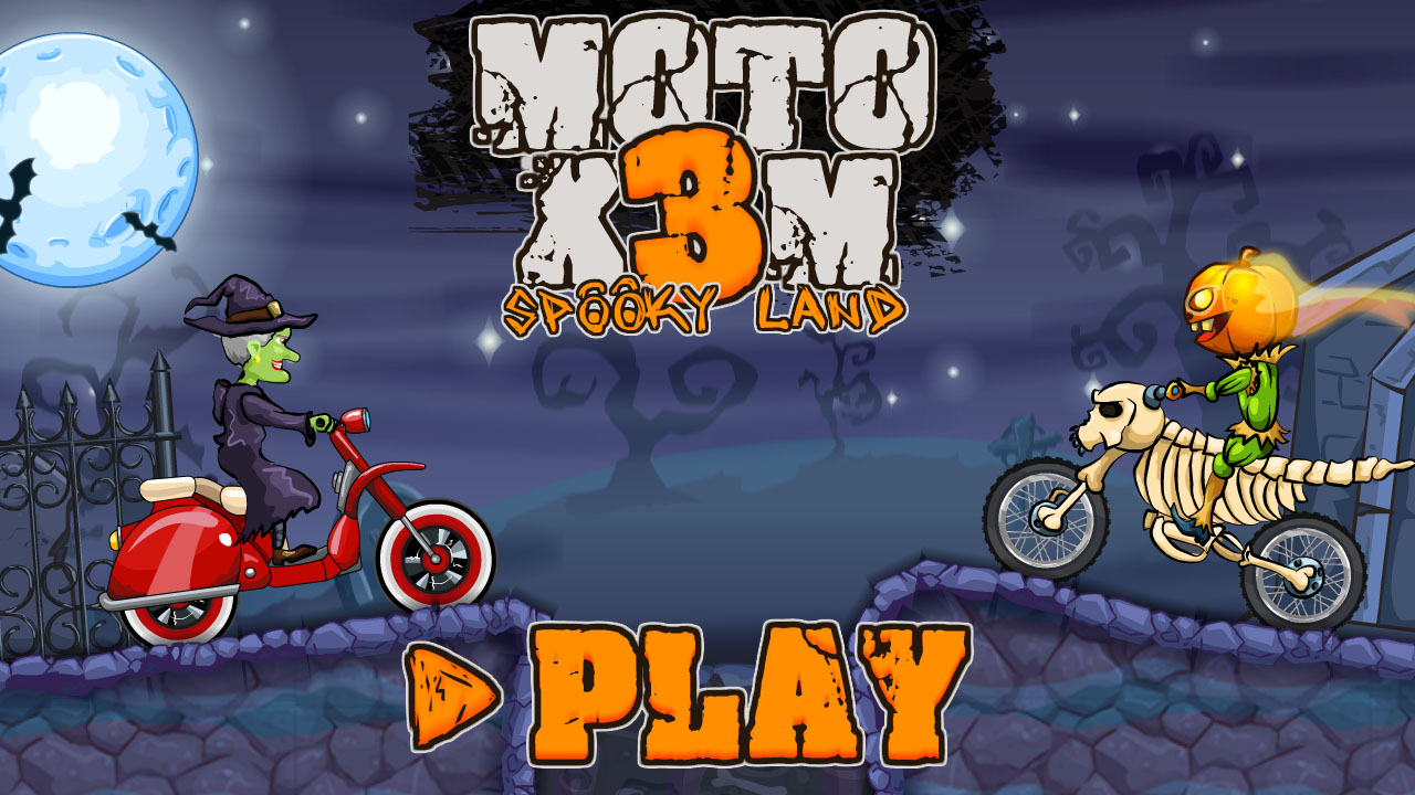 moto x3m: spooky land 