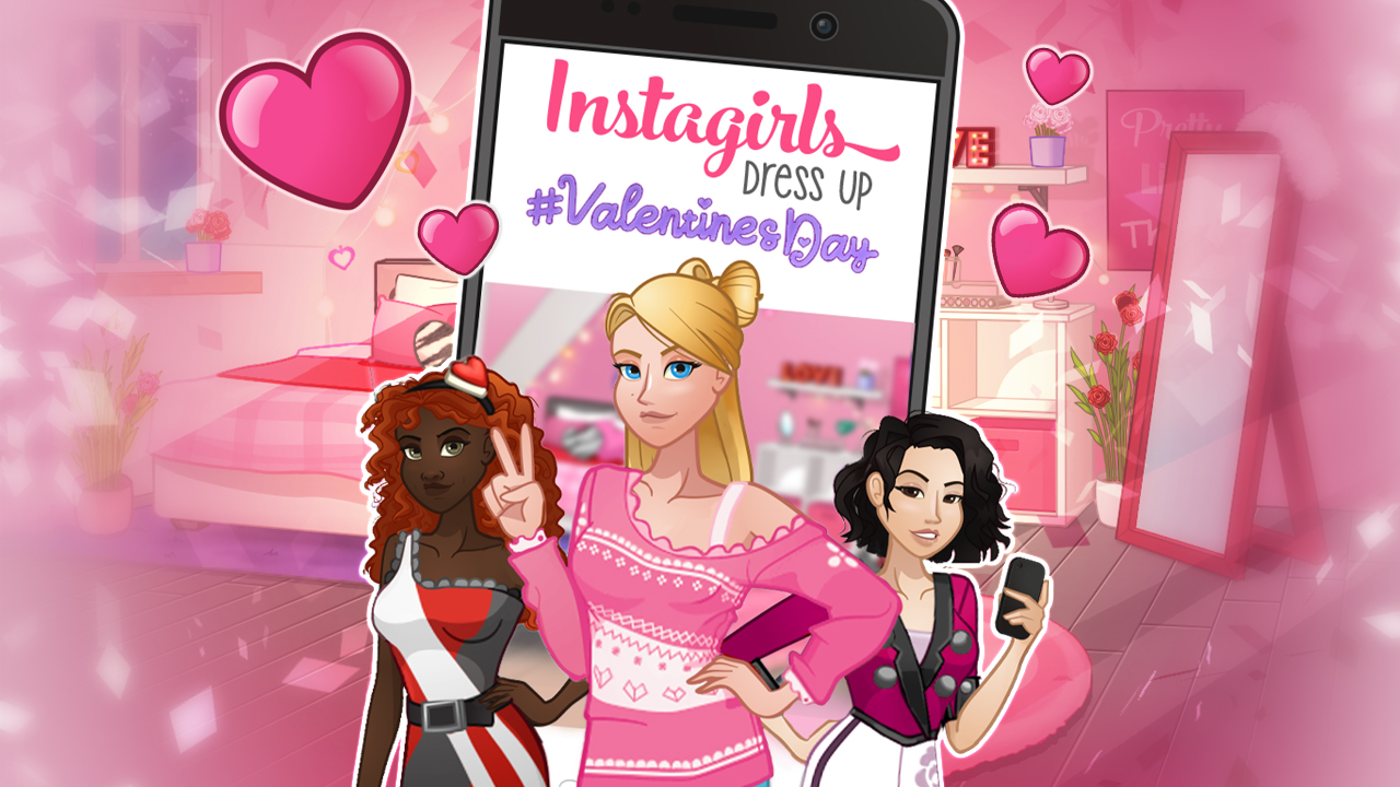 instagirls valentines dress up