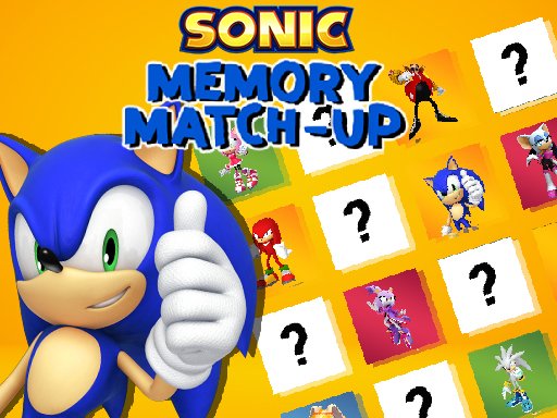 sonic memory match-up 