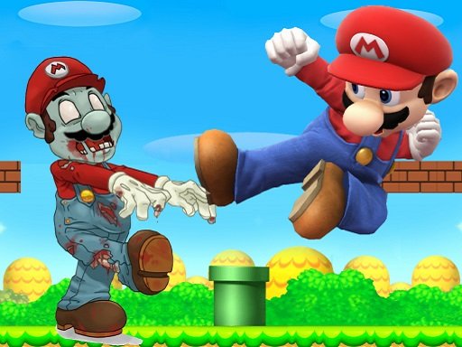 super mario vs zombie 