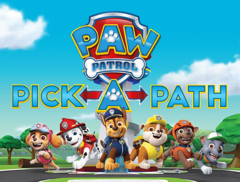 pick-a-path: paw patrol