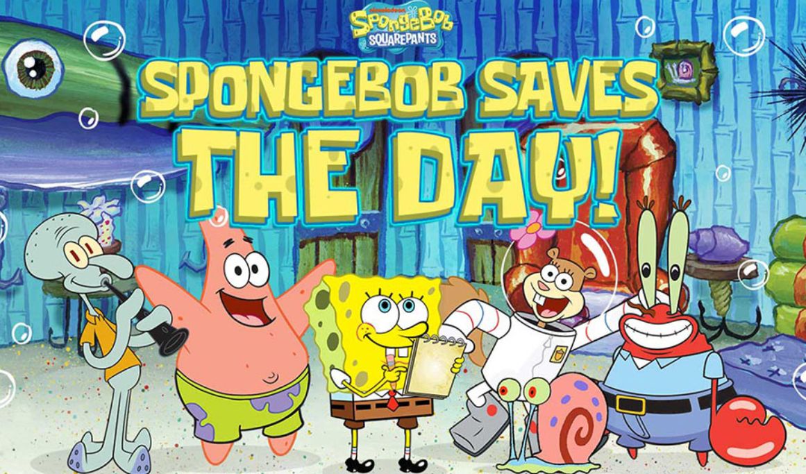 spongebob saves the day