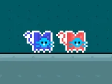 Red and Blue Cats