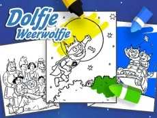 Coloring Dolfje Weerwolfje