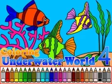 Coloring Underwater World