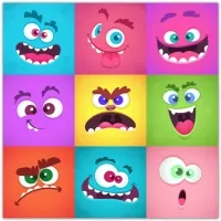Monsters Color Fill