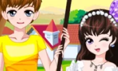 Romantic Spring Couple