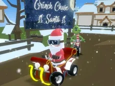 Grinch Chase Santa