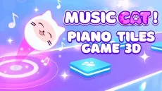 Music Cat! Piano Tiles Game 3D