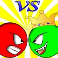 Red ball vs green king